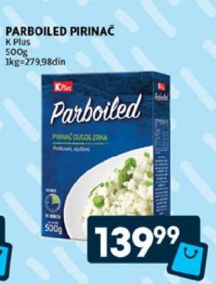 PARBOILED PIRINAČ