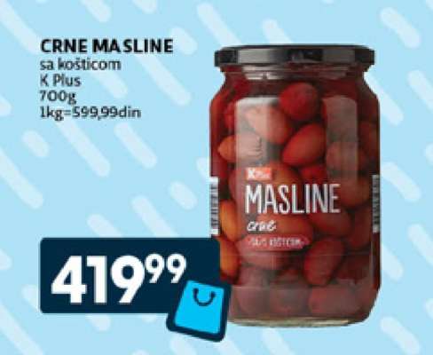 CRNE MASLINE