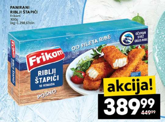Panirani riblji štapići