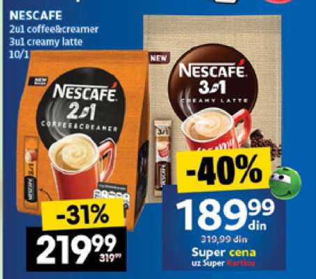 NESCAFE 3u1 creamy latte