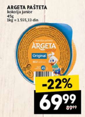 ARGETA PAŠTETA