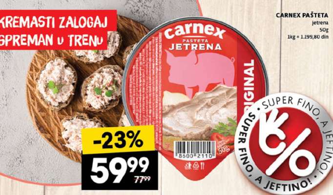 CARNEX PAŠTETA
