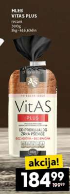 Hleb Vitas plus