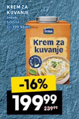 KREM ZA KUVANJE