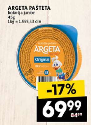 ARGETA PAŠTETA