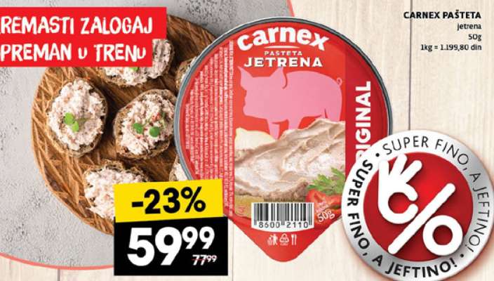 CARNEX PAŠTETA