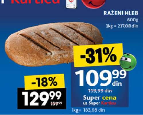raženi hleb