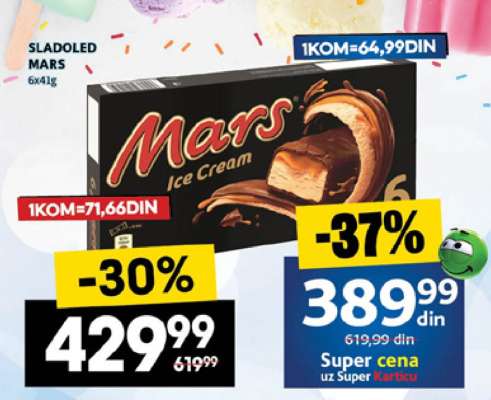 SLADOLED MARS 6x41g