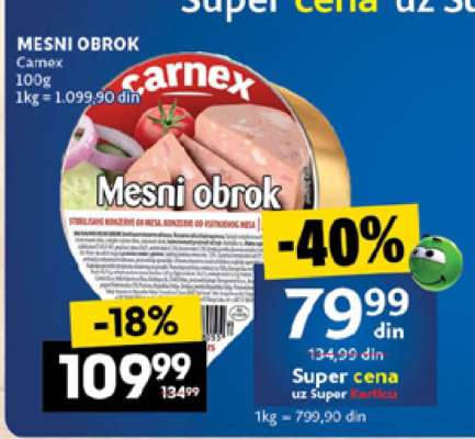 MESNI OBROK