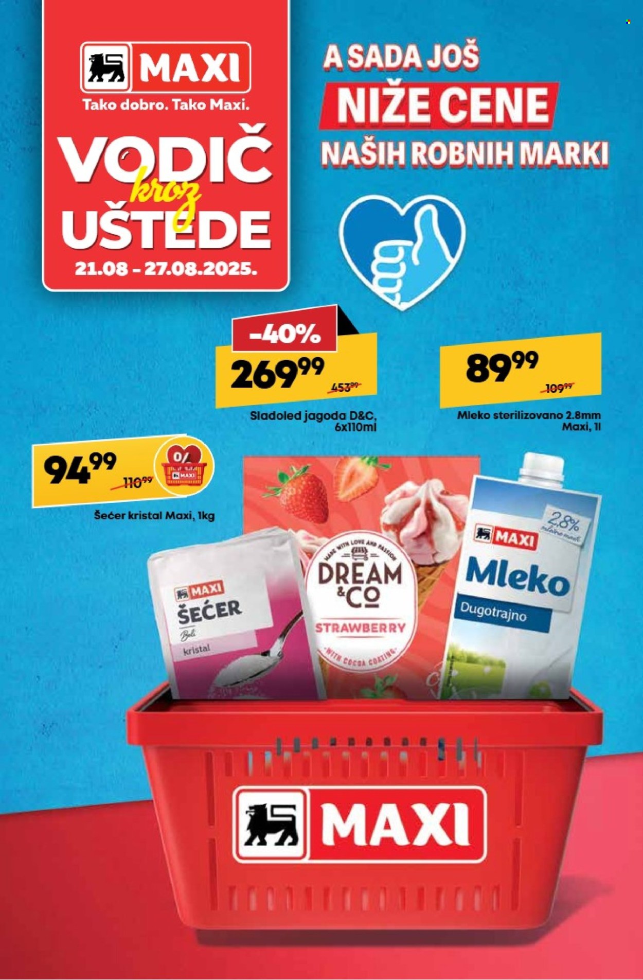 Maxi katalog - 21.08.2025 - 27.08.2025. Stranica 1
