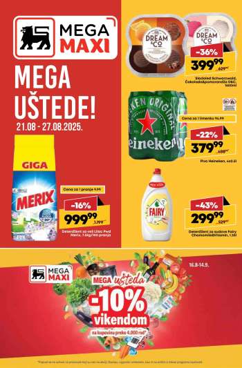 thumbnail - Katalog Mega Maxi - Nedeljna akcija