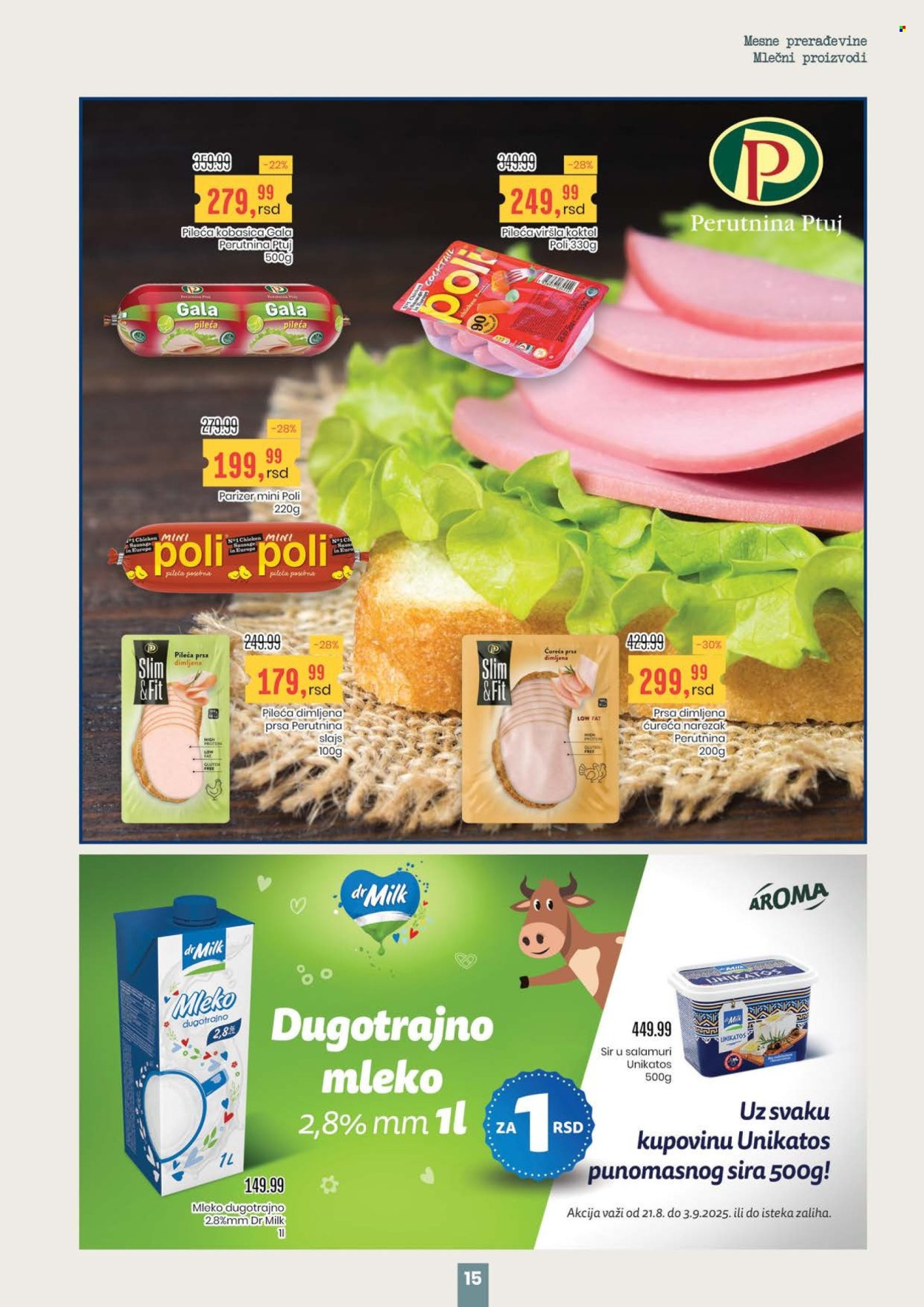 Aroma Market katalog - 21.08.2025 - 03.09.2025. Stranica 15