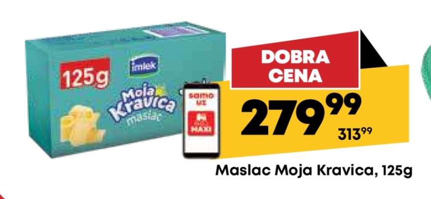 Maslac Moja Kravica 125g