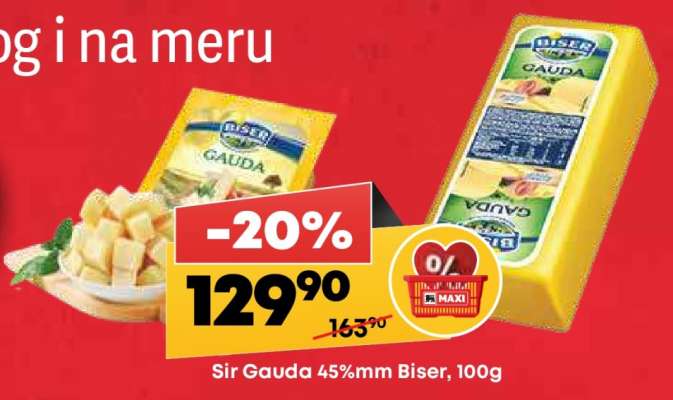 Sir Gauda 45%mm Biser, 100g