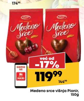 Medeno srce višnja Pionir