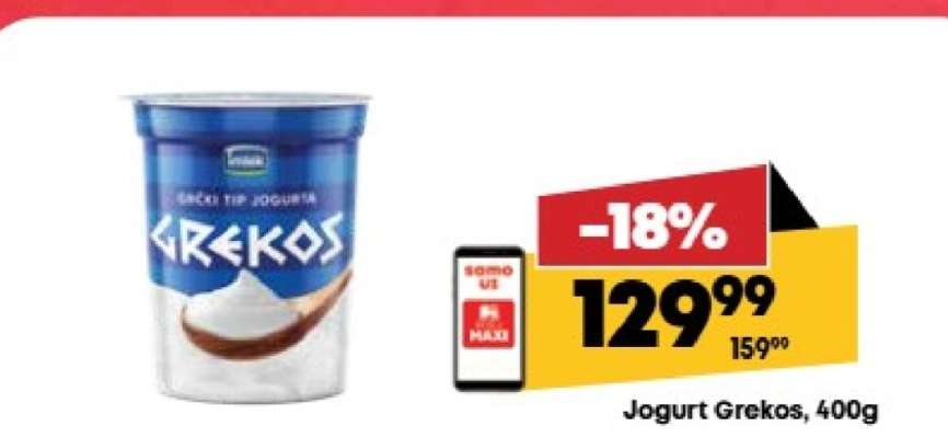 Jogurt Grekos, 400g