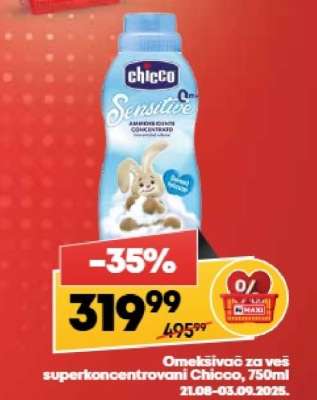 Omekšivač za veš superkoncentrovani Chicco , 750ml