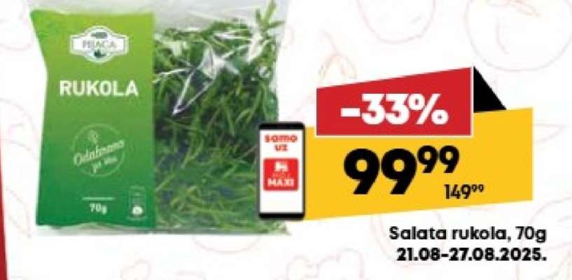 Salata rukola 70g