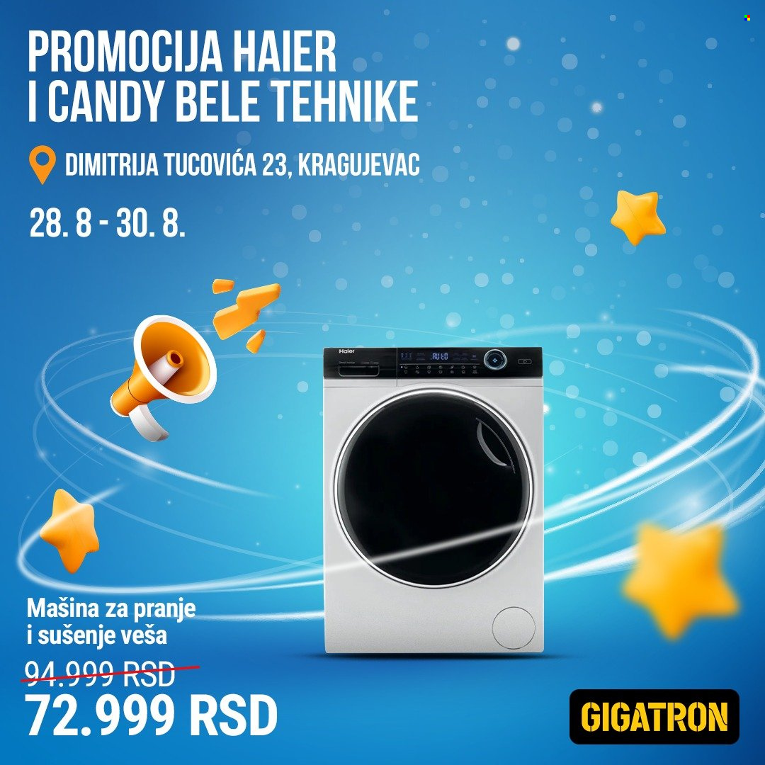 Gigatron katalog - 28.08.2025 - 30.08.2025. Stranica 1