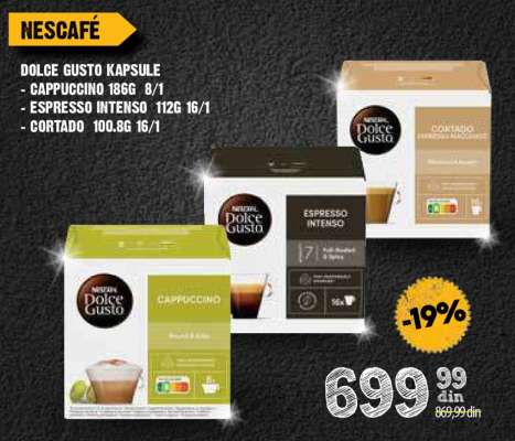 DOLCE GUSTO KAPSULE