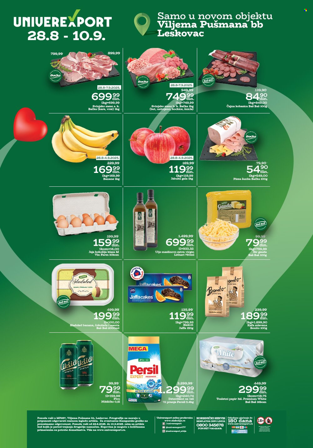 Univerexport katalog - 28.08.2025 - 10.09.2025. Stranica 1