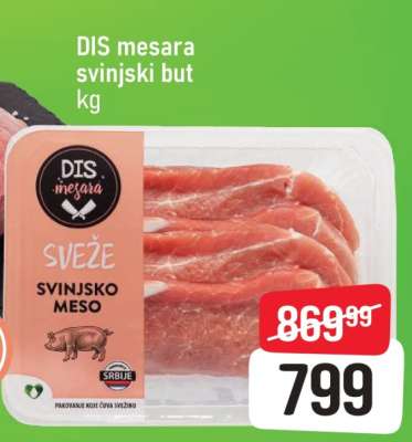 DIS mesara svinjski but
