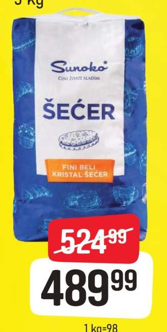 Sunoko šećer