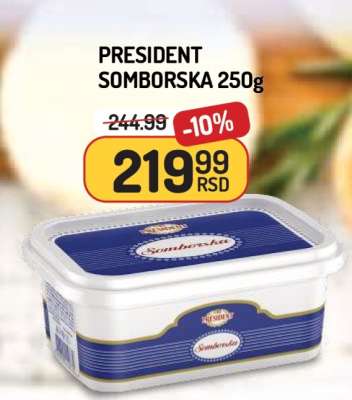President Somborska 250g