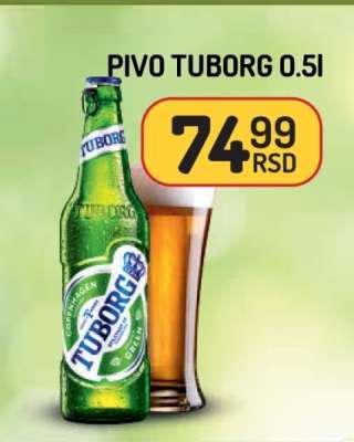 PIVO TUBORG 0,5l