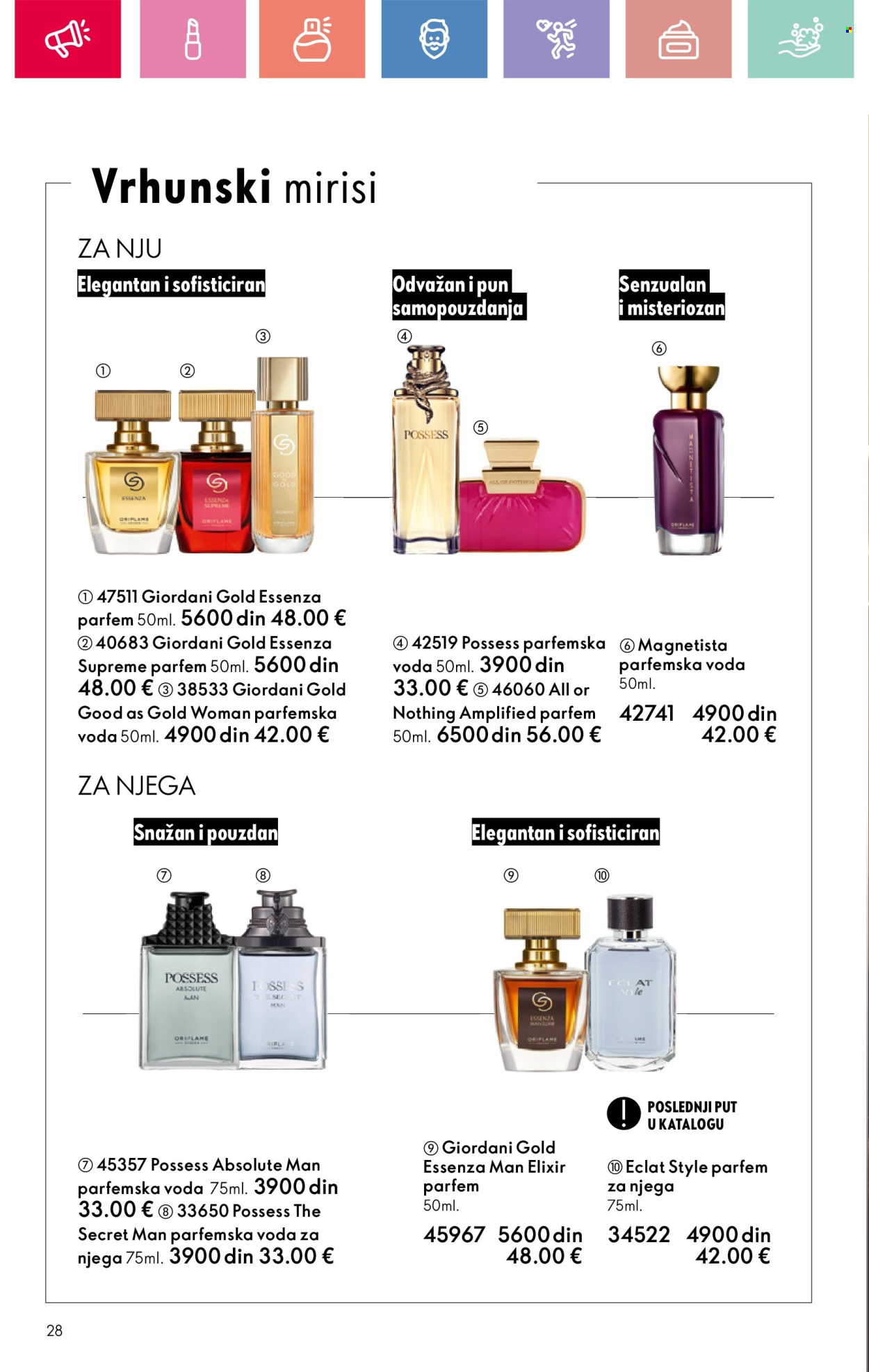 Oriflame katalog - 24.08.2025 - 13.09.2025. Stranica 28
