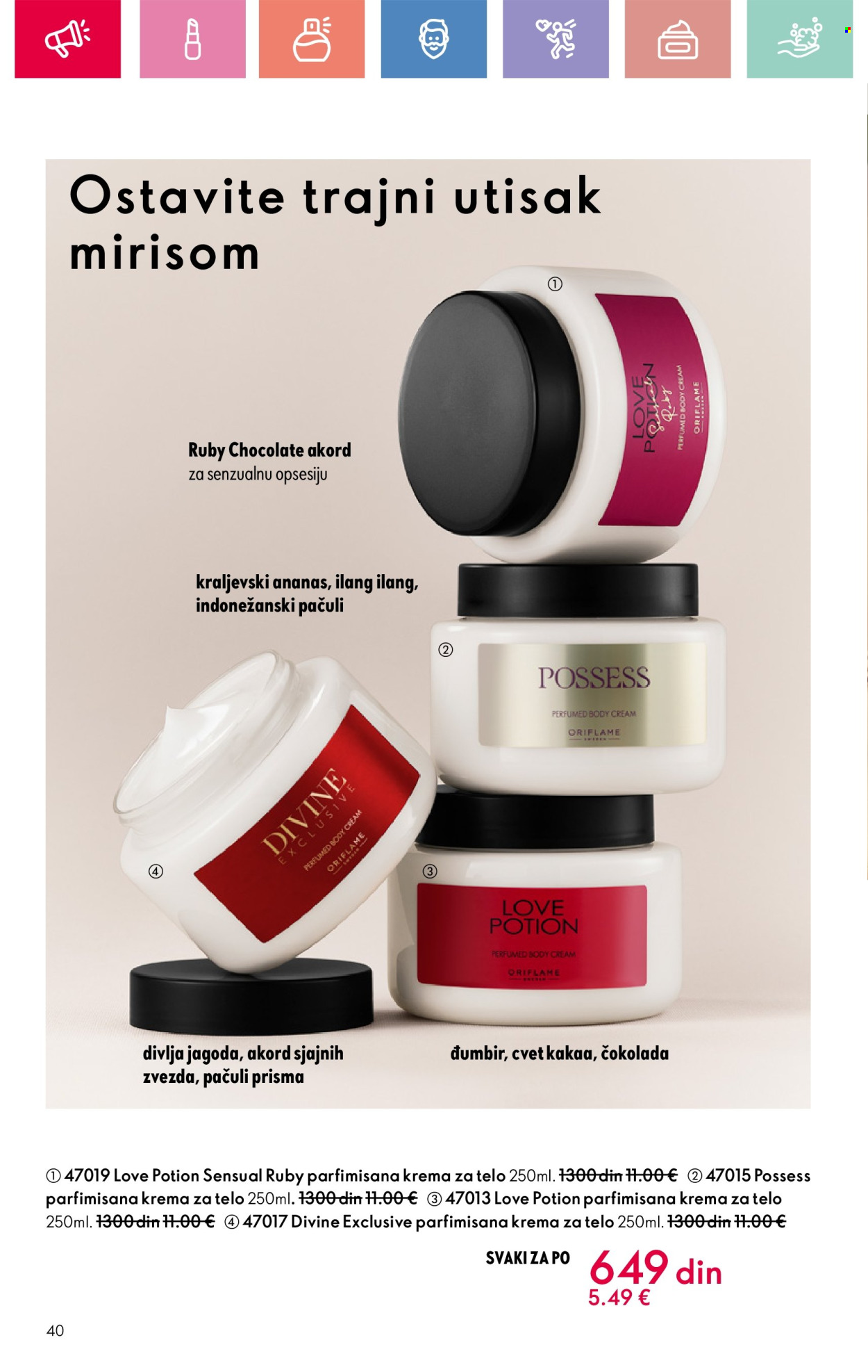 Oriflame katalog - 24.08.2025 - 13.09.2025. Stranica 40