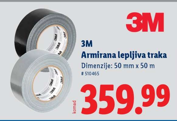 3M Armirana lepljiva traka