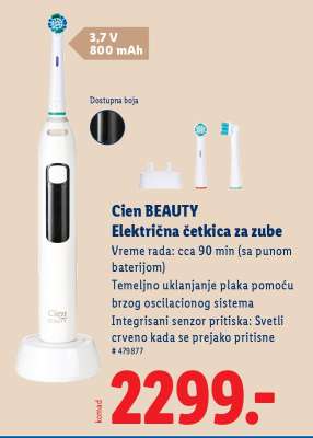 Cien BEAUTY Električna četkica za zube