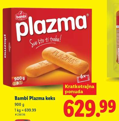Bambi Plazma keks