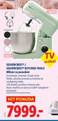 SILVERCREST® KITCHEN TOOLS Mikser sa posudom