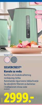 SILVERCREST Kuvalo za vodu