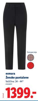 esmera Ženske pantalone