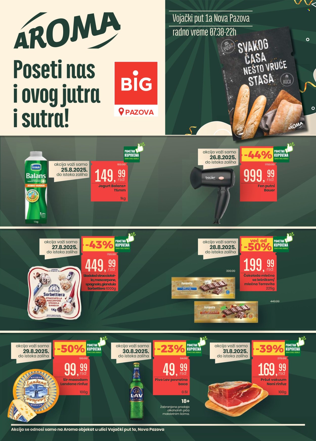 Aroma Market katalog - 25.08.2025 - 31.08.2025. Stranica 1