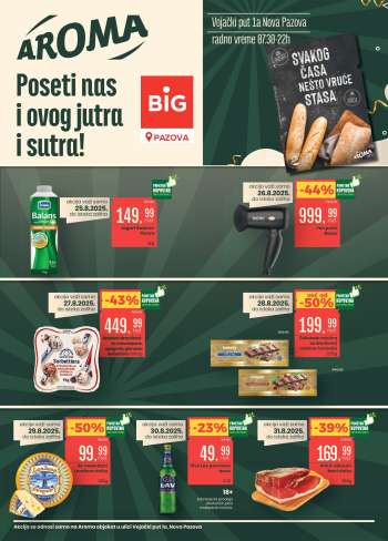 Aroma Market katalog - 25.08.2025 - 31.08.2025.