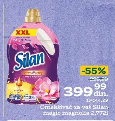 Omekšivač za veš Silan magic magnolia 2,772 l