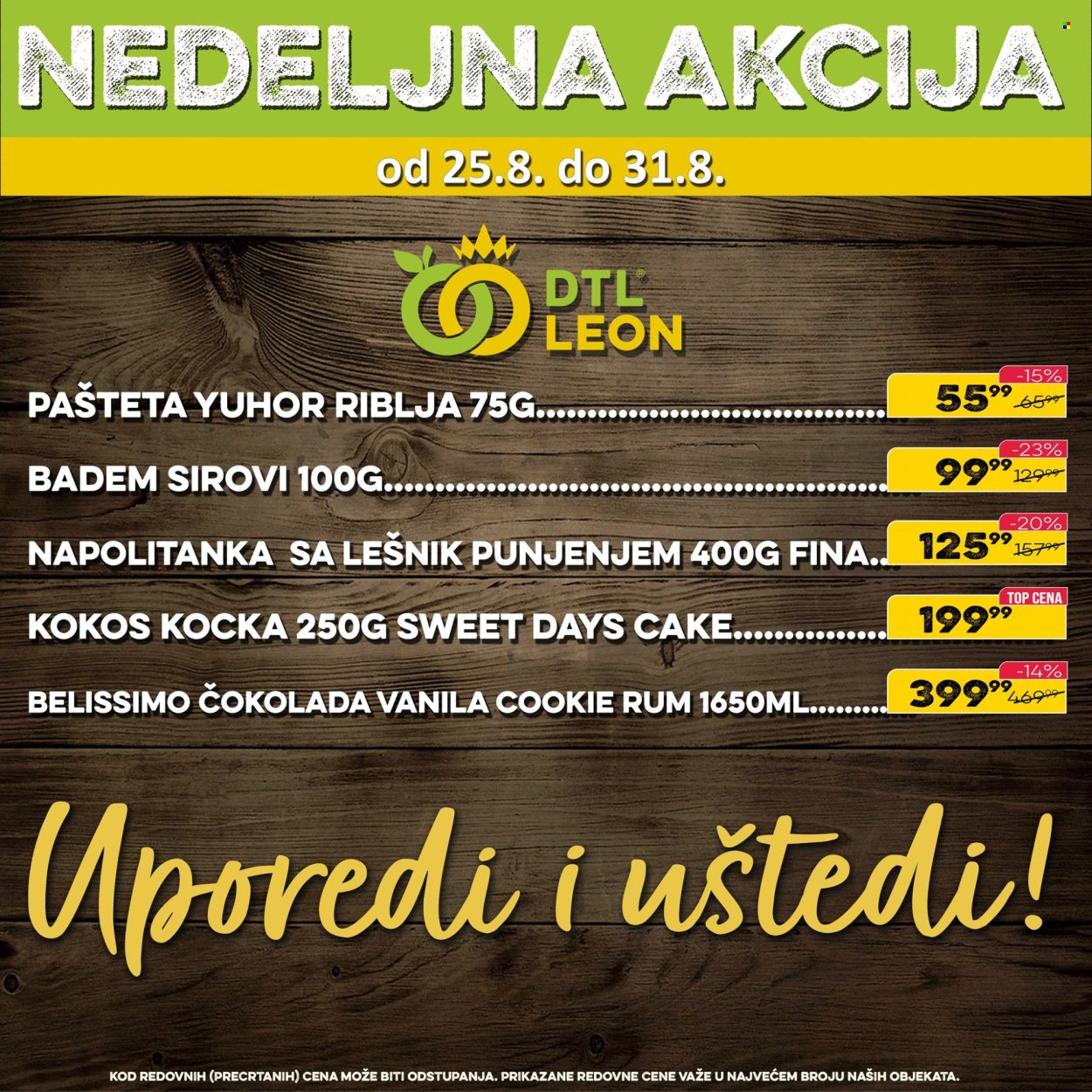 Leon Diskont katalog - 25.08.2025 - 31.08.2025. Stranica 1