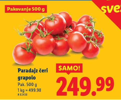 Paradajz čeri grapolo