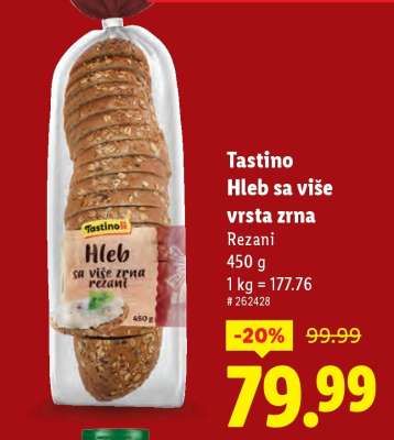Tastino Hleb sa više vrsta zrna