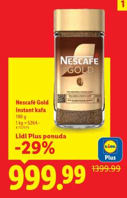 NESCAFE GOLD INSTANT KAFA
