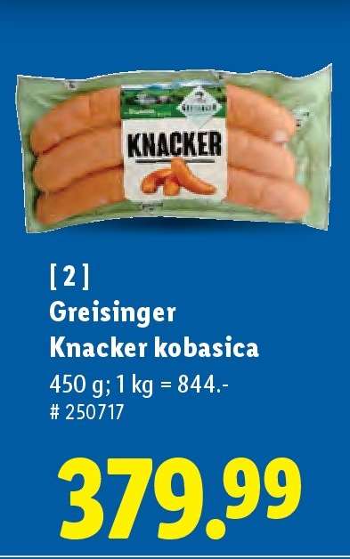 Greisinger knacker kobasica