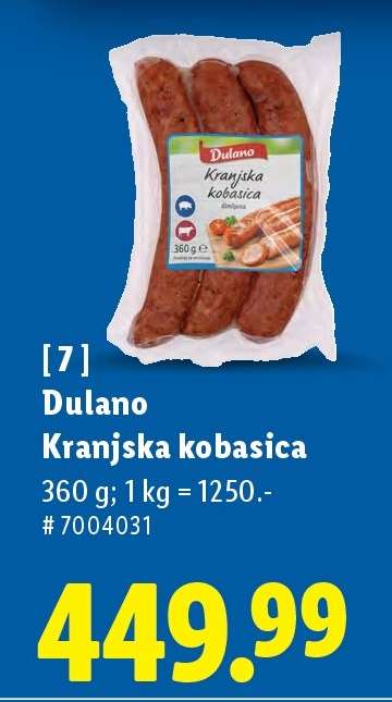 Dulano Kranjska kobasica