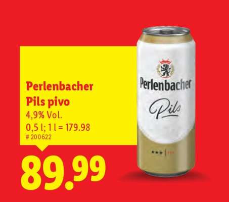 Perlenbacher Pils pivo