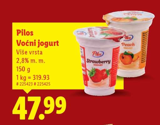 Pilos Voćni jogurt