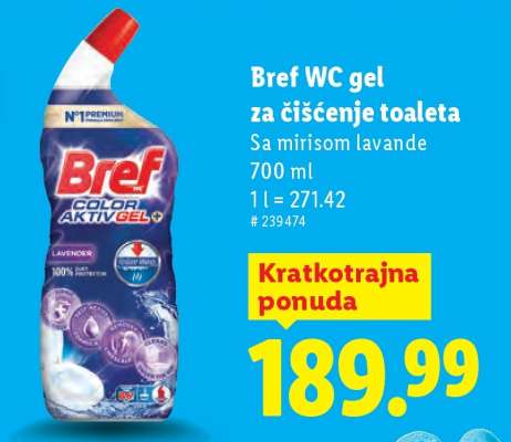 Bref WC Gel
