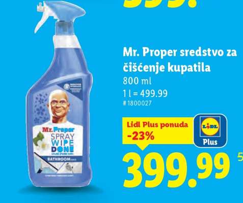 Mr. Proper sredstvo za čišćenje kupatila